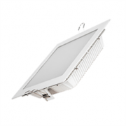 Cветильник cветодиодный "ВАРТОН" Downlight квадратный 225*225*54 мм 30W 3000К с функцией аварийного освещения