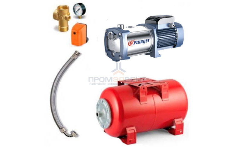 Насосная станция Pedrollo HYDROFRESH PLURIJETm 4/200-N-24CL - 1,50 кВт (Qmax 200 л/мин, с/х)