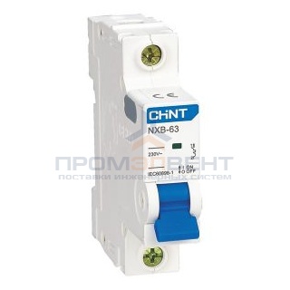 Автоматический выключатель Chint NXB-63S 1P 2А 4.5kA х-ка C (R) (автомат электрический)