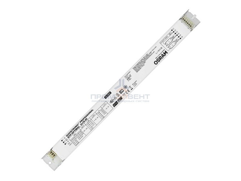 ЭПРА Osram QTP-OPTIMAL 2x18-40 для люминесцентных ламп L/FQ/FH/DL/DF